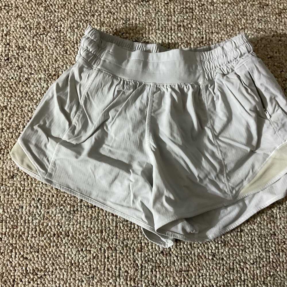 Lululemon white shorts